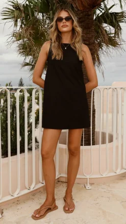 Madison Mini Dress - Black