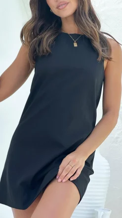 Madison Mini Dress - Black
