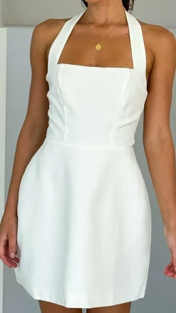 Mady Mini Dress - White