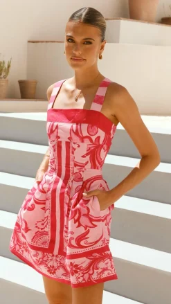 Maegan Mini Dress - Pink