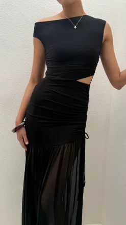 Maella Maxi Dress - Black