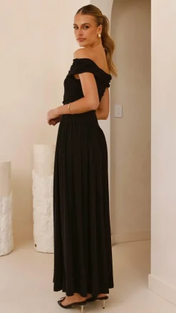 Manalla Maxi Dress - Black