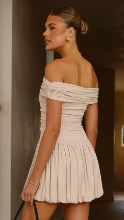 Manalla Mini Dress - Stone