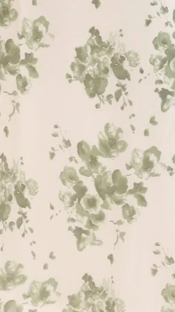 Margo Midi Dress - Green Floral