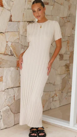 Mari Maxi Dress - Sand