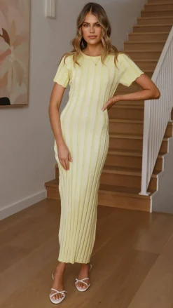 Mari Maxi Dress - Yellow