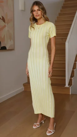 Mari Maxi Dress - Yellow