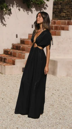 Marilyn Maxi Dress - Black