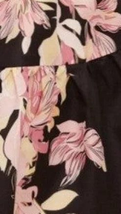 Michelle Mini Dress - Black / Pink