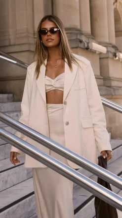 Mila Maxi Skirt - Ivory