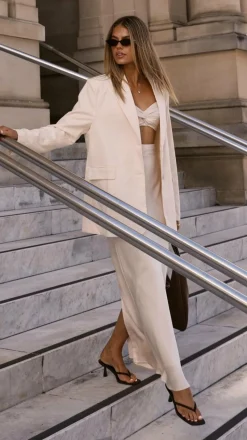 Mila Maxi Skirt - Ivory