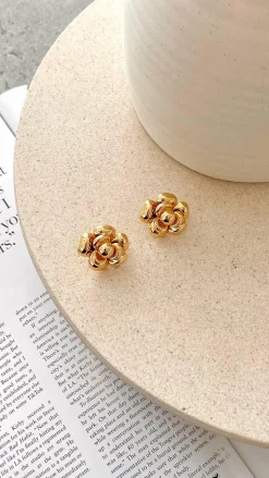 Mira Earrings - Gold