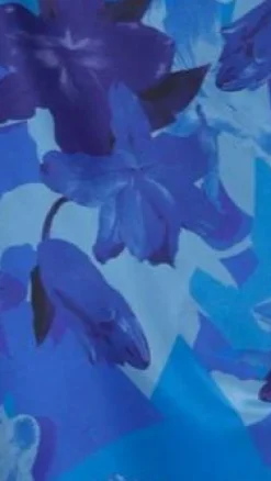 Miya Maxi Dress - Blue Floral