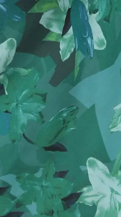 Miya Maxi Dress - Green Print