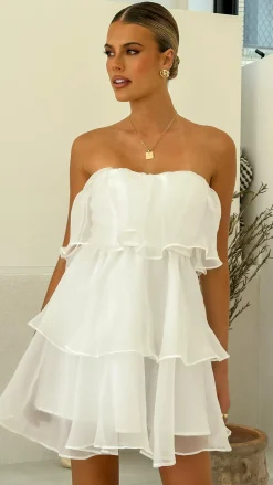 Monet Mini Dress - White