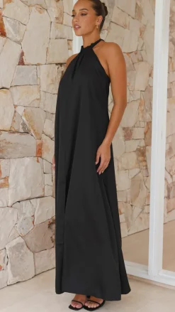 Monique Maxi Dress - Black