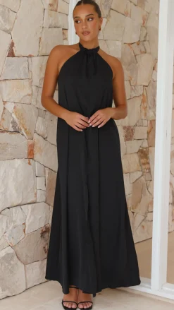Monique Maxi Dress - Black