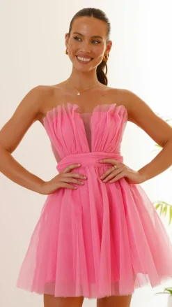 Mylee Mini Dress - Pink