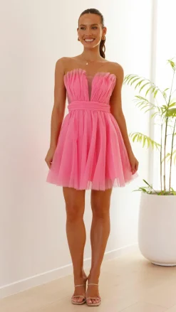 Mylee Mini Dress - Pink