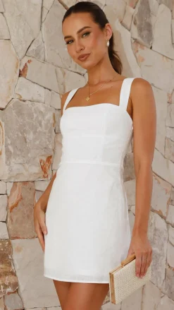Nadalia Mini Dress - White