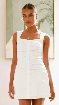 Nadine Mini Dress - White