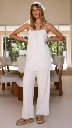 Naisha Pants - Cream