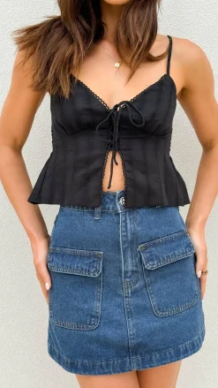 Nela Top - Black