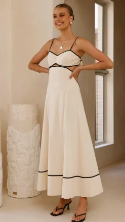 Nereda Maxi Dress - Cream