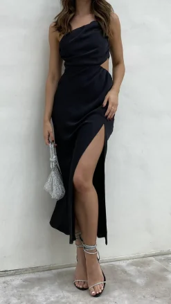 Nyla Maxi Dress - Black