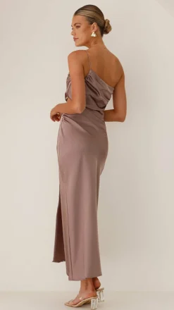 Nyla Maxi Dress - Mushroom