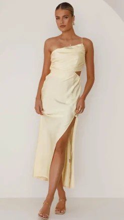 Nyla Maxi Dress - Yellow