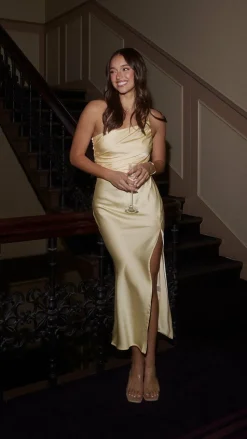 Nyla Maxi Dress - Yellow