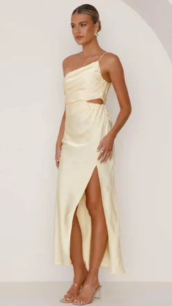 Nyla Maxi Dress - Yellow