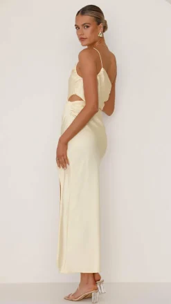 Nyla Maxi Dress - Yellow