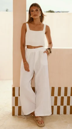 Oceana Pants - White