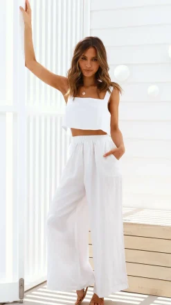 Oceana Pants - White