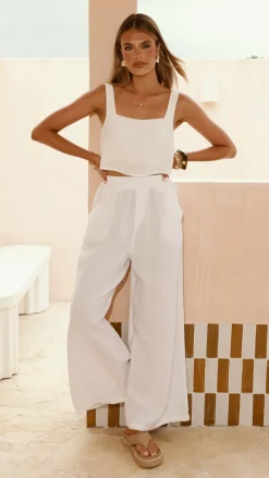 Oceana Pants - White