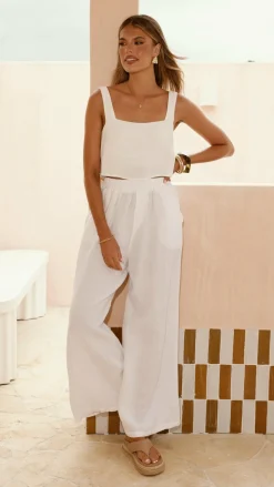 Oceana Pants - White