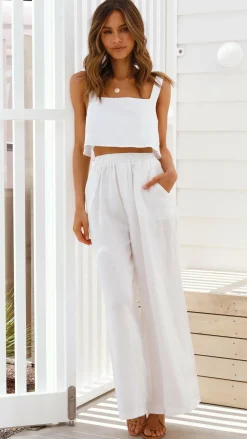 Oceana Pants - White