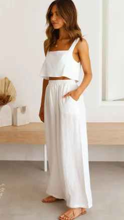 Oceana Pants - White