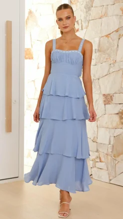 Odilia Maxi Dress - Blue