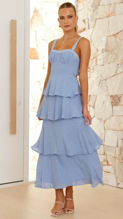 Odilia Maxi Dress - Blue