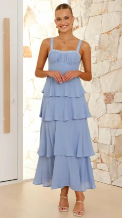 Odilia Maxi Dress - Blue