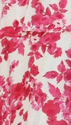 Odilia Maxi Dress - Pink/White Floral
