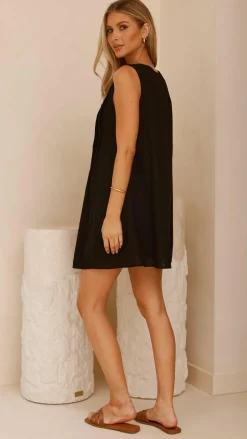 Olivio Mini Dress - Black