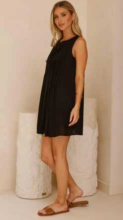 Olivio Mini Dress - Black