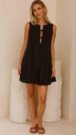Olivio Mini Dress - Black