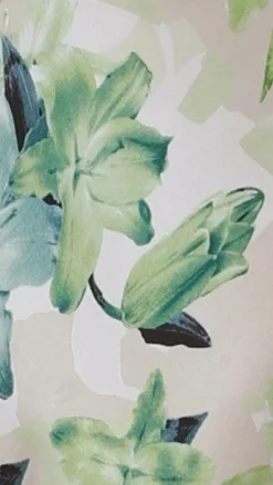 Oralia Maxi Dress - Green Floral