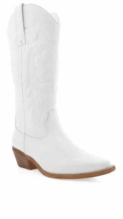 Ottilie Boots - White