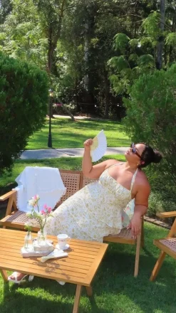 Page Maxi Dress - Yellow Floral